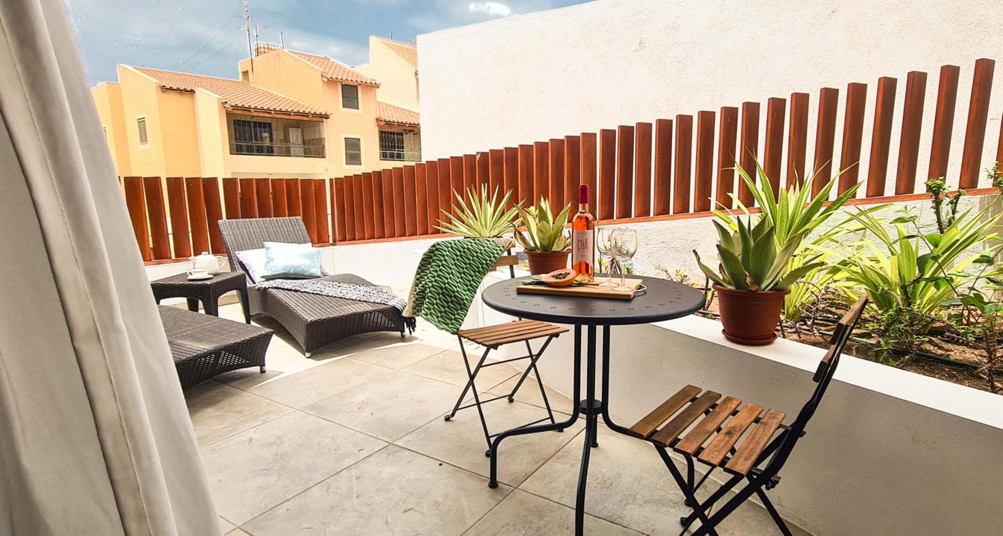 Papaya Apartments Sal Island サンタ・マリア エクステリア 写真